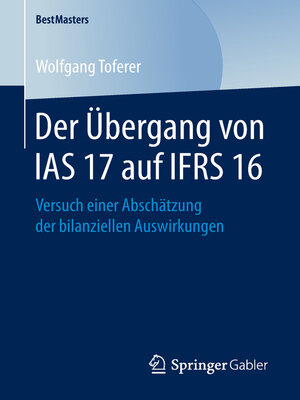 cover image of Der Übergang von IAS 17 auf IFRS 16